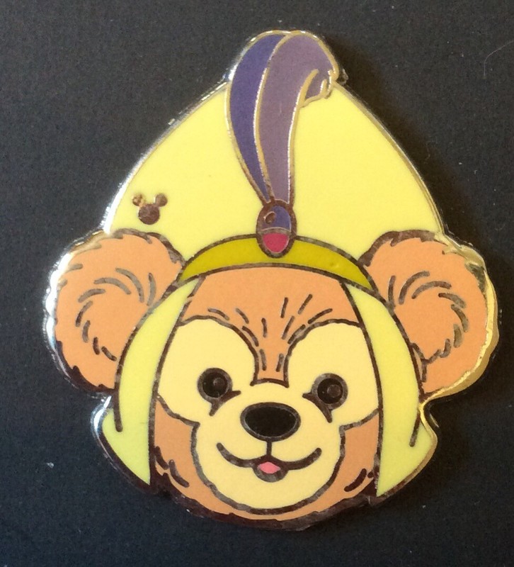 Disney’s  Duffy The Bear Wearing Aladdin's Hat Pin, #5 of 5 in series,