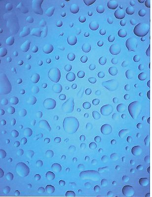 Hot Off The Press "Blue Water Dots" 8.5 x 11 Paper Pizazz 