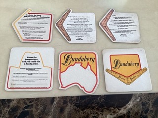 Bundaberg Australian Rum Beermats