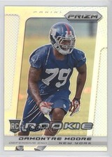 2013 Panini Prizm Rookie Silver Prizm Damontre Moore #220 a0s