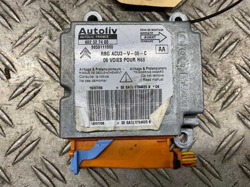 89485 Steuergerät Airbag CITROEN Xsara Picasso (N68) 9659111980