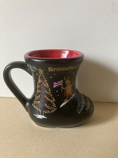 Frankfurt Birmingham Christmas Market Boot Shaped Mug