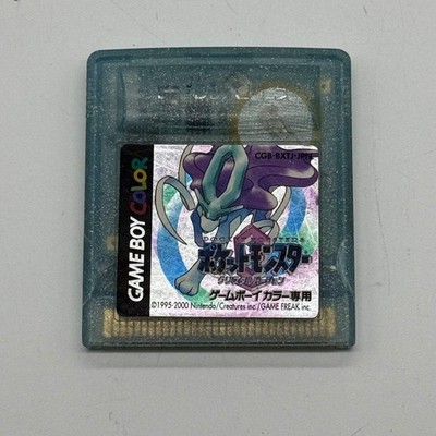 Pokemon Crystal (Nintendo GameBoy Color, 2000) JP Cartridge Only