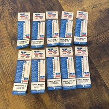 Lot Of 10- Genuine Mopar Dealer Oil Change Service Check List Sticker Hancockmd