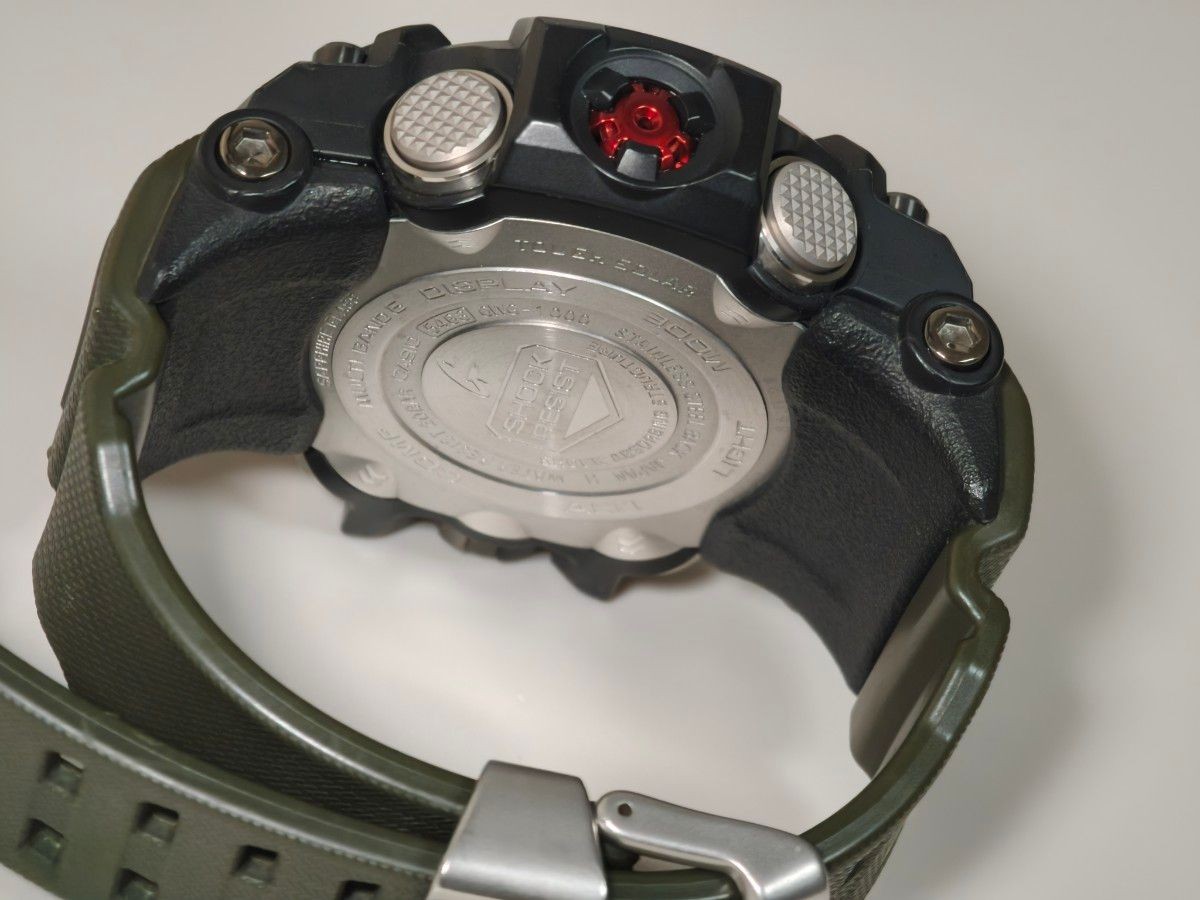 Casio G-Shock Mudmaster GWG-1000-1A3JF Radio Solar Men's Watch Used image 4