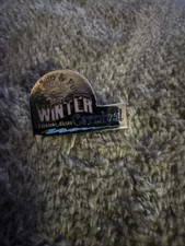 Vintage Fairbanks Alaska Winter Carnival 1992 Lapel Pin Ice & Fun Souvenir