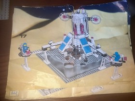 Vintage 1987 LEGO Space 6972 Polaris I Space Lab Near Complete w/ Manual