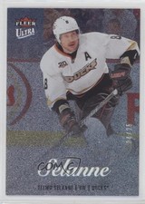 2013-14 Fleer Showcase Ultra Platinum Medallion 4/25 Teemu Selanne #22 HOF 02q9