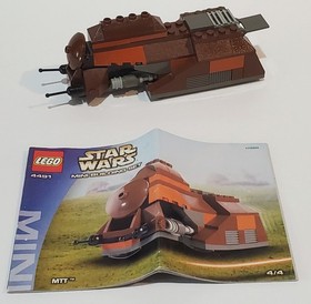 Lego Star Wars Mini Ship Lot #'s 4488, 4489, 4490, 4491 + Bonus Ship