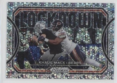 2020 Panini Prizm Lockdown No Huddle Prizm Khalil Mack #4 e0v