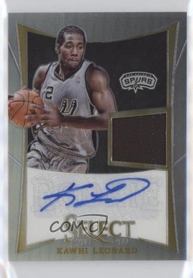 2012-13 Panini Select Silver Prizm 84/199 Kawhi Leonard #250 Rookie Auto RC i2b
