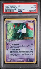 2007 POKEMON FRENCH EX DRAGON FRONTIERS #32 KIRLIA-REV.FOIL  STAMPED LOW POP on eBay