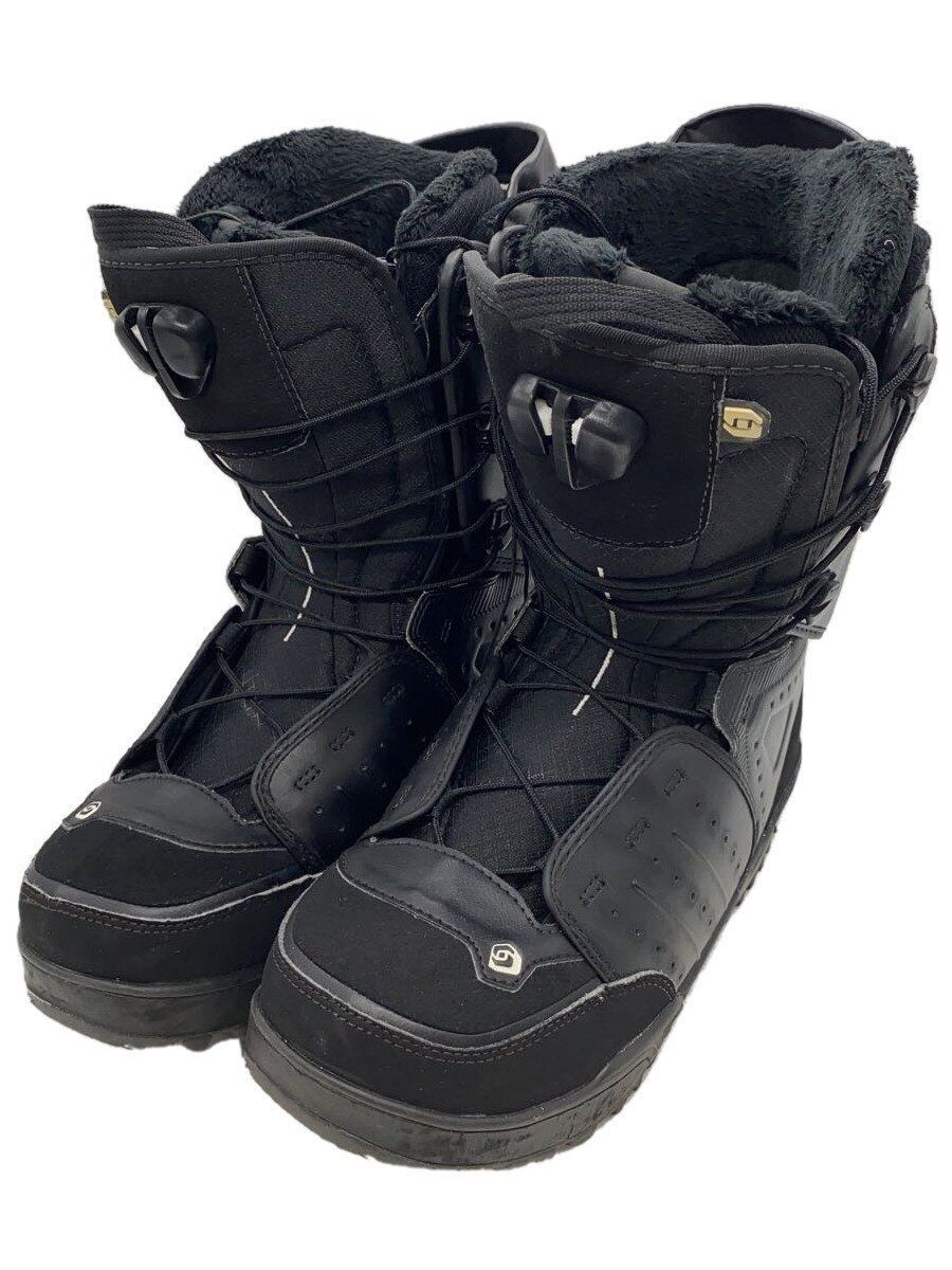 Stivali da snowboard Salomon 27 cm corsa rapida BLK usati