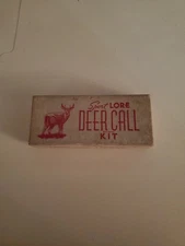 SPORT LORE DEER CALL KIT WITH VINTAGE ORIGINAL BOX