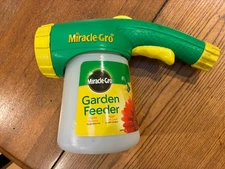 Miracle-Gro Garden Feeder Hose End Sprayer~3 Spray Patterns 
