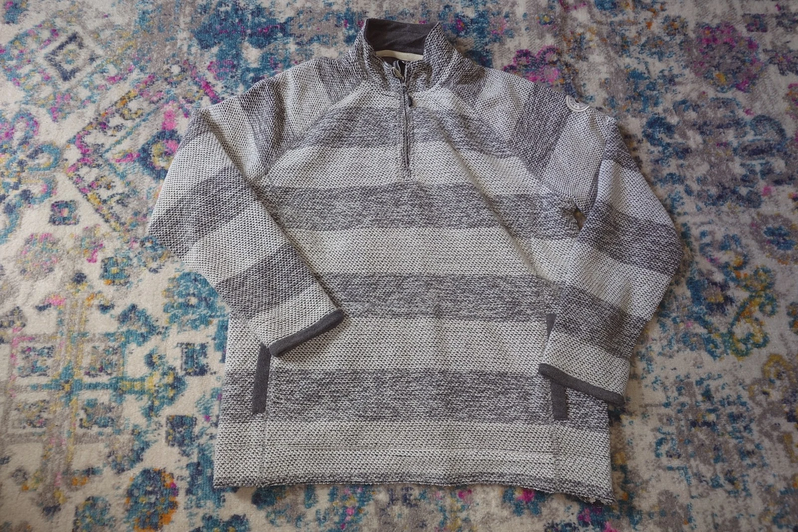 Weird Fish Fleece Jacket Size Xl