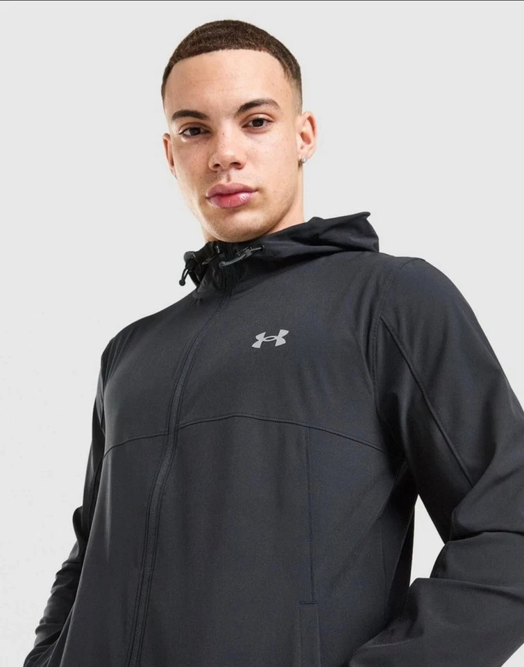 UNDER ARMOUR MENS ACTIVEWEAR RUNNING JACKETS ALL SIZES S TO XXL RRP£ £85 2
