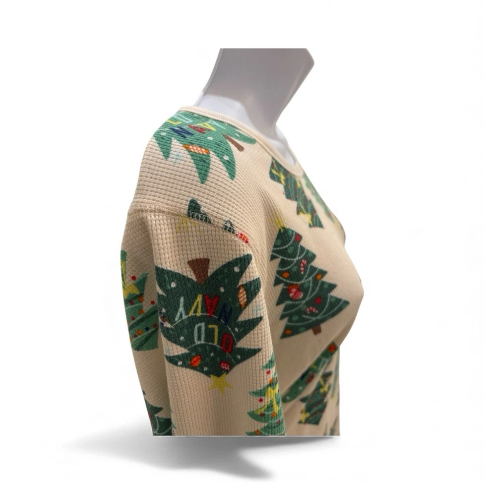 Camisa de Navidad para mujer - Talla XXL - Azul marino antiguo - Foto 4 de 4