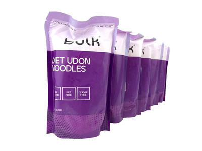 Bulk Diät-Udon-Nudeln Konjac Nudeln 200 g Packung mit 6 Stück frei v Salz Zucker