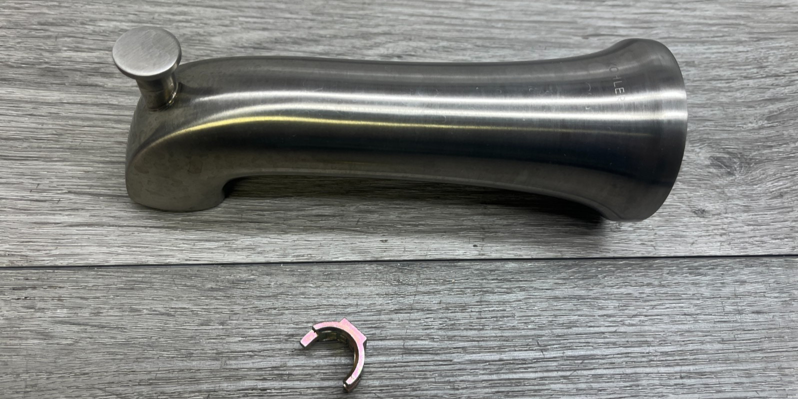 Kohler K-28563-BN 6-3/8" Diverter Tub Spout - Brushed Nickel READ