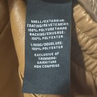 Bagatelle Collection Cognac Faux Leather Jogger Pants Size Small — photo 6