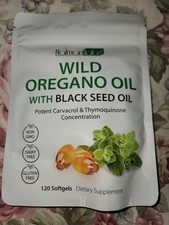 Oil of Oregano Softgels  6000mg Oregano Oil with 200mg Black Seed Oil Capsules