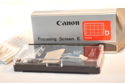 Canon Focusing Screen D GRID lines for EOS 650 630 620 RT 35mm FILM SLR camera