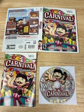Carnival Games Nintendo Wii CIB Complete Tested Working