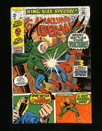 Amazing Spider-Man Annual #7 VF- 7.5 Vulture! Marvel 1970