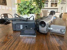 Sony Handycam CCD-TRV21 8mm Camcorder Bundle Tested And Working Read Please 