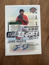 2024 Panini Prospect Edition - Jairo Iriarte #176 Holo Signatures (AU, RC)