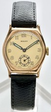 Rolex Swiss 9K Gold ‘1934’’ Rare Art Deco Gents Vintage Collectors Watch, 27mm