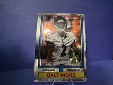 2024 Topps Chrome - 1974 Topps Football Nate Wiggins #74TF-15 (RC)