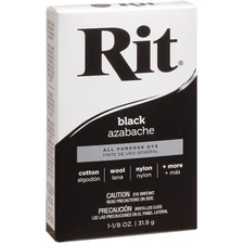 Rit Black 1-1/8 Oz. Powder Dye 83150 Pack of 6 Rit 83150 885967831504