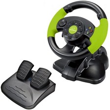 [GIAESPOPC0002] ESPERANZA Volant Gaming High Octane avec pédales USB PC PlayS...