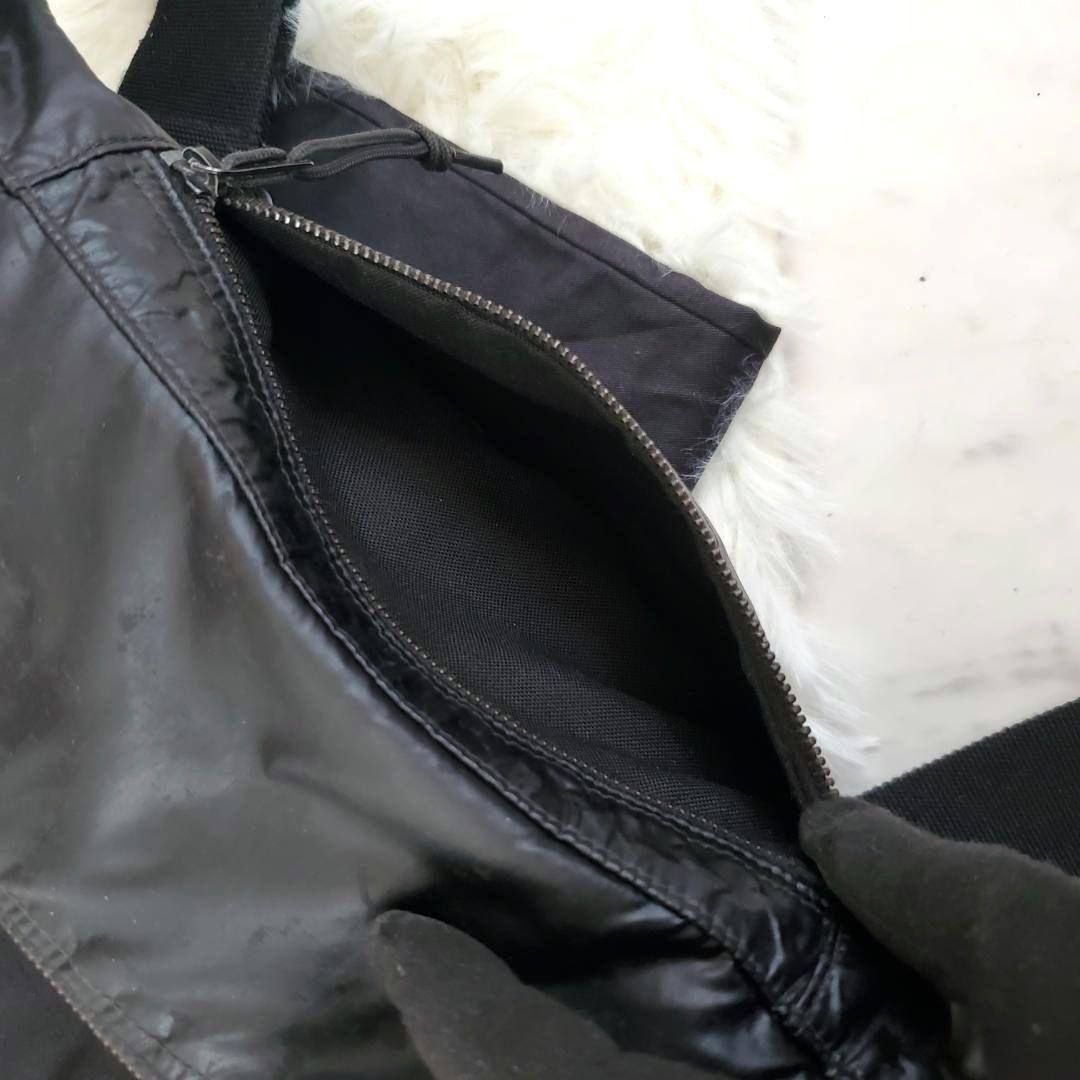 Borsa a tracolla SAINT LAURENT Nuxx body vita 581375 nylon nero Giappone autentica