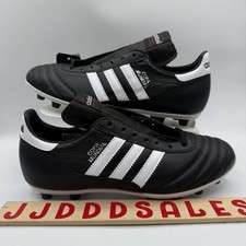 Adidas Copa Mundial Leather Black White Soccer Cleats 015110 Mens Sz 9.5 RARE