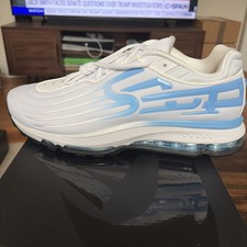 Size 13 - Supreme x Nike Air Max 2001 Air Ecstasy White University Blue
