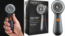 NEW Clarisonic Mia Men + Charcoal Infused Brush Head Sonic Cleansing Device