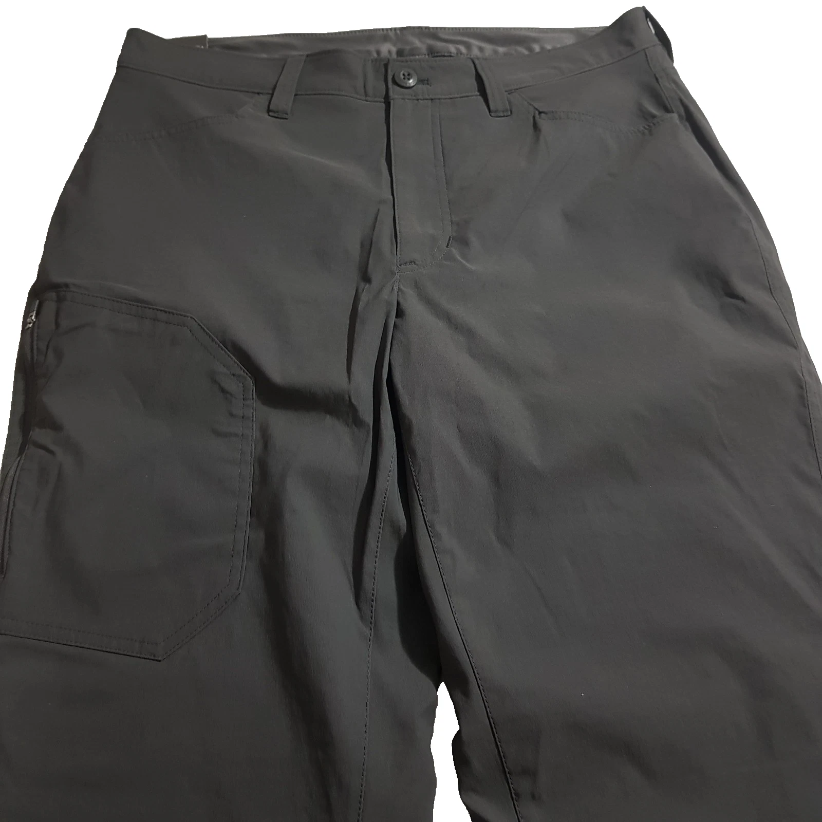 Eddie Bauer Rainier Tech Fleece Lined Outdoor Pants Mens Storm Grey Size 32/32