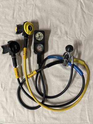 Mares 1st Stage, Rebel 2nd Stage Primary & Alternate Suunto Pressure Scuba Dive