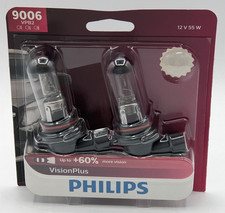 Philips Visionplus 9006 55w 2 Bulbs Head Light Low Beam Replacement Lamp Sealed