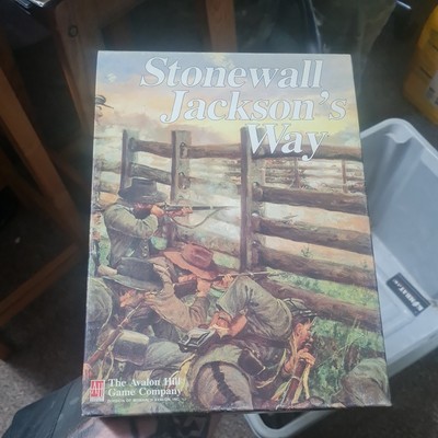 Stonewall Jackson's Way Bücherregalspiel The Avalon Hill Game Company 