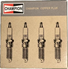 4 Pcs Champion Copper Spark Plug Set for Chevrolet Aveo5 2009-2011 L4-1.6L
