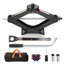 Car Jack Kit Scissor Jack for Tesla Model Y/3/s/x, Sedan,coupe,suv,mpv Tire J...