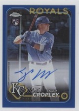 2024 Topps Chrome Rookie Auto Blue Refractor /150 Tyler Cropley #RA-TC Auto r9m