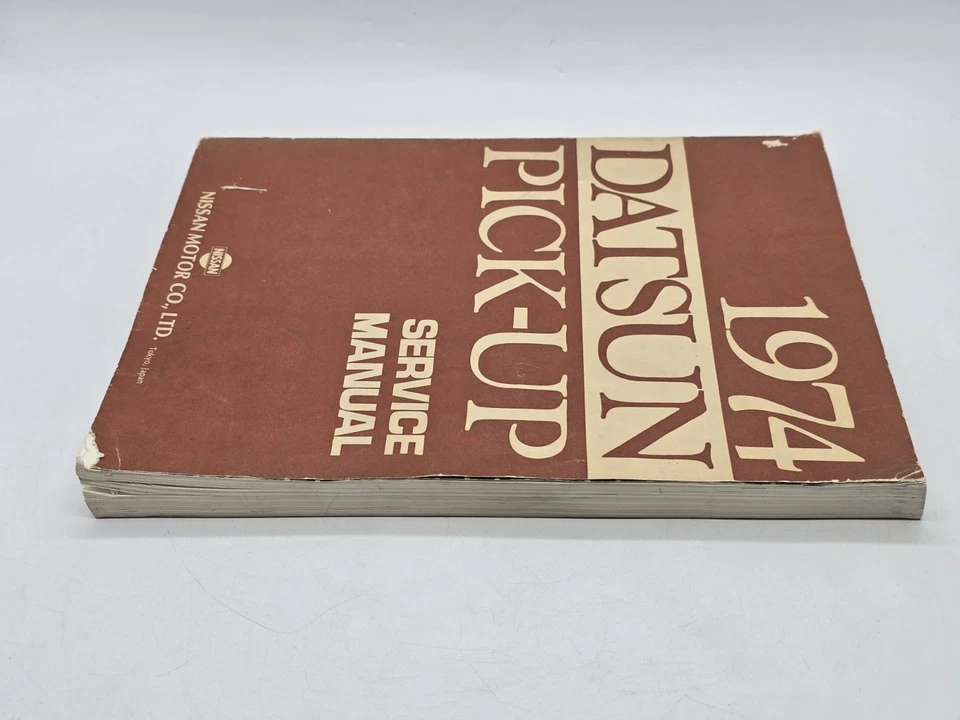 Datsun 620 皮卡车 1974 年维修手动发动机维护日产 — 第 4/4 张图片