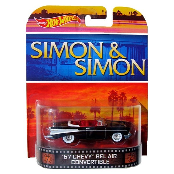 Simon & Simon '57 Chevy Bel Air - Hot Wheels Entertainment 1:64 ✅-image
