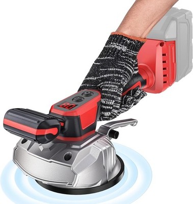 Cordless Tile Leveling Machine for Milwaukee 18V, 8 Speed, Digital Display