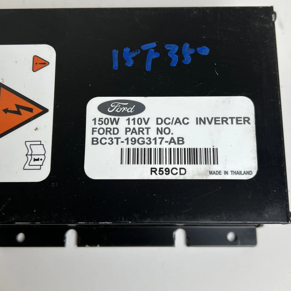 Ford F350 Super Duty 2015 inversor de potencia convertidor BC3T-19G317-AB OEM Foto 2 de 4